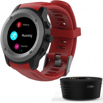 Smartwatch MaxCom FitGo FW17 Power, GPS, Red