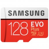 Card de memorie Samsung MicroSDXC EVO Plus, 128GB, Class 10, UHS-1 + Adaptor