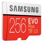Card de memorie Samsung MicroSDXC EVO Plus, 256GB, Class 10, UHS-1 + Adaptor