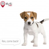 Dispozitiv de urmarire MyKi Pet GPS/GSM pentru animale de companie