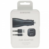 Incarcator auto rapid Samsung Dual USB 2.0, 2 A,  Negru