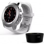 Smartwatch MaxCom FitGo FW17 Power, GPS, Silver White